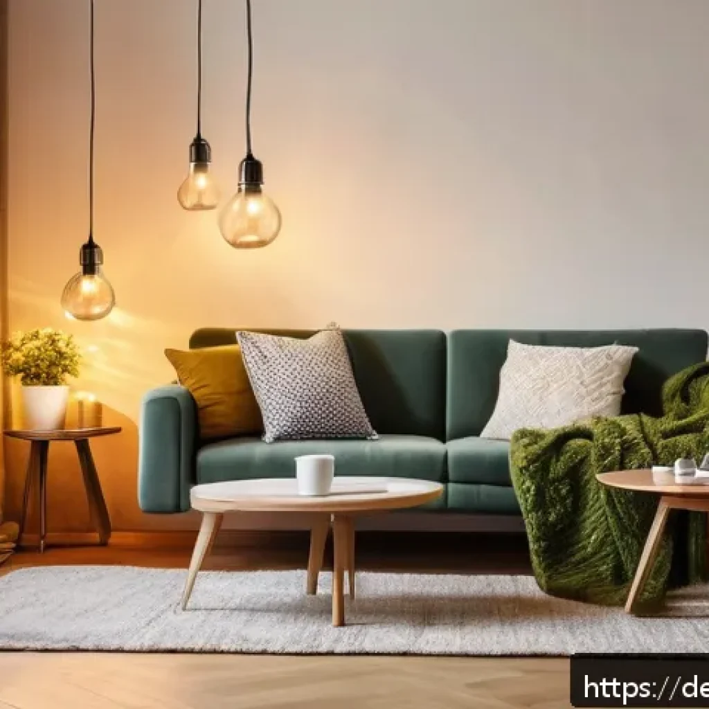 홈 카페 만들기로 스트레스 줄이기 - A cozy home café corner in a modern German apartment during evening hours, featuring warm, soft ligh...